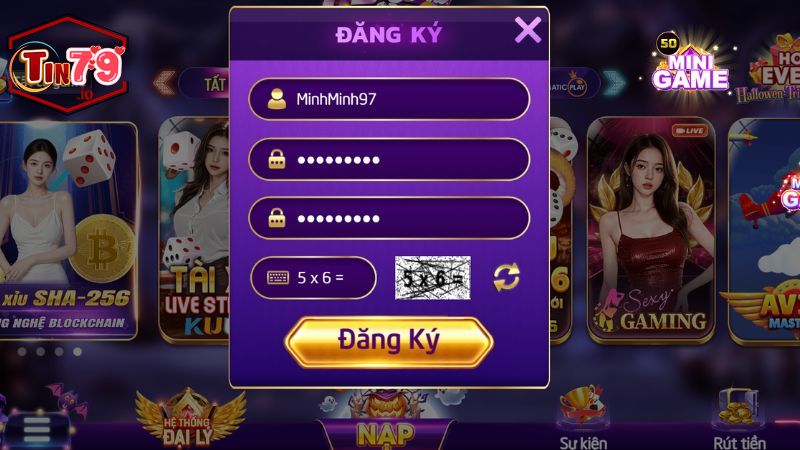 Hướng dẫn đăng ký Tin79 chi tiết cho người mới 7 Điền đầy đủ và chính xác thông tin vào biểu mẫu đăng ký Tin79 yêu cầu