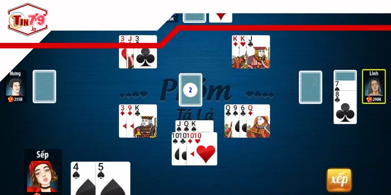 Game Phỏm với tính chiến thuật cao